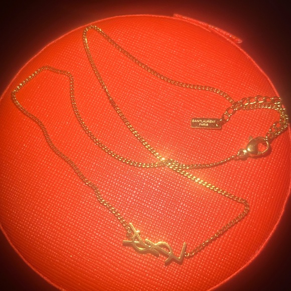 Saint Laurent Jewelry - Saint Laurent Gold Chain Bracelet